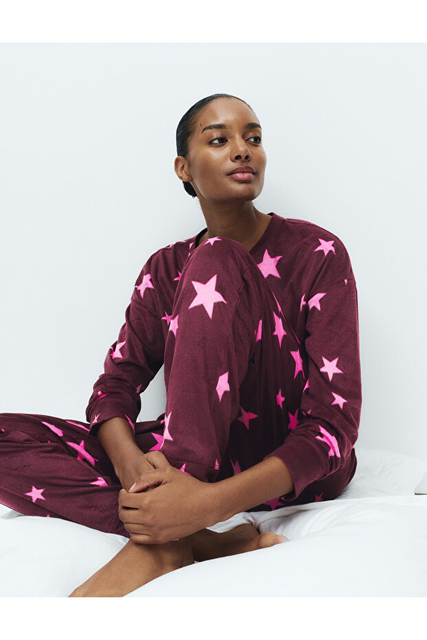 Polar Baskılı Pijama Takımı - 3