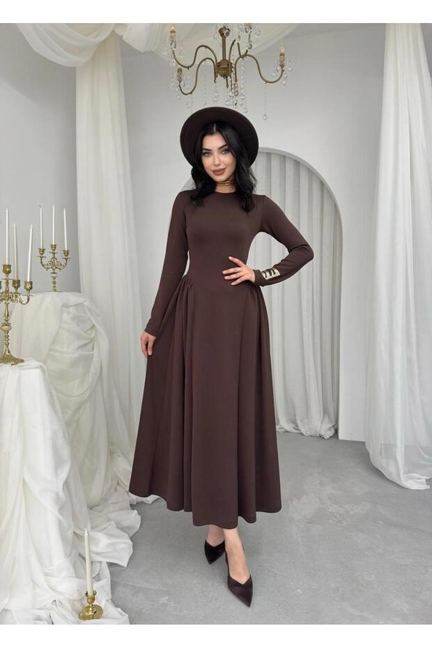 Zale Midi Elbise - 7