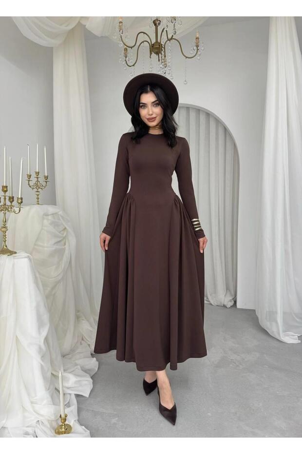 Zale Midi Elbise - 6