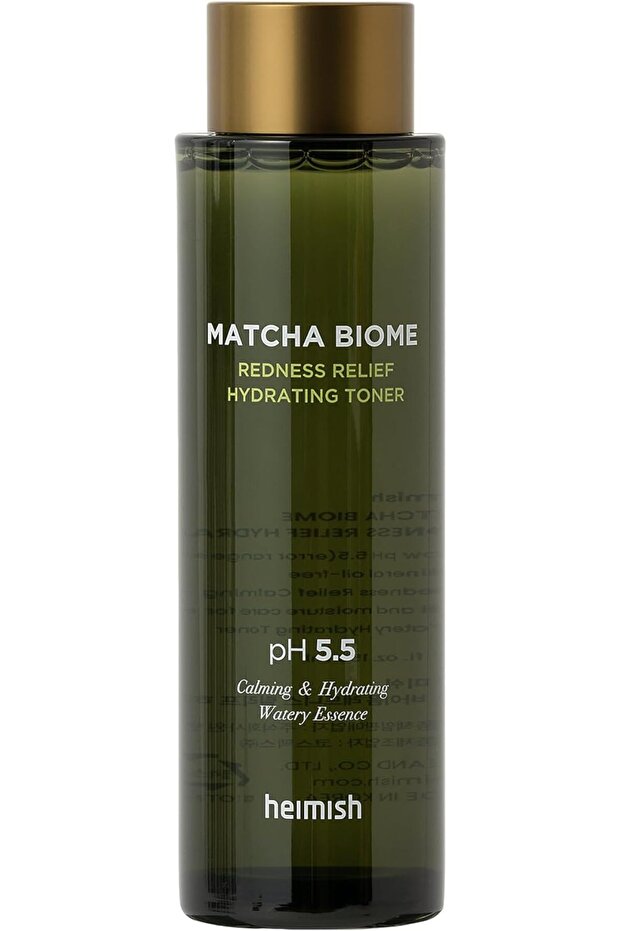 [heimish] Matcha Biome Redness Relief Hydrating Toner 5.07 fl.oz / 150 ml | Relief Redness and Calmi
