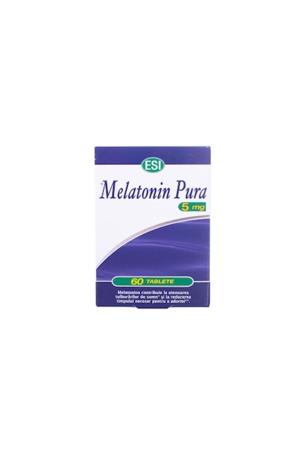 Καθαρή Μελατονίνη, 5 mg, 60 ταμπλέτες, EsiSpa