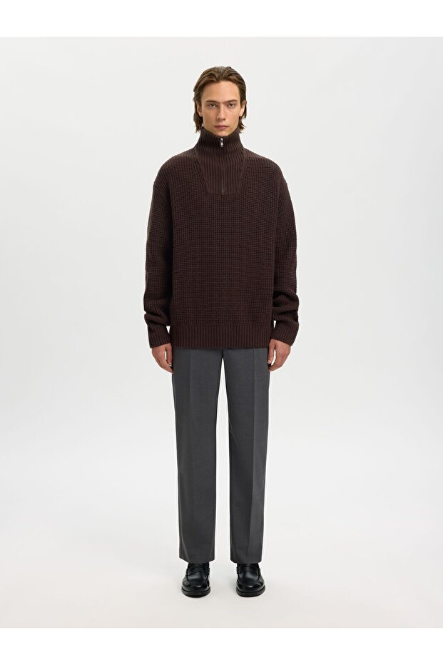 Half-zip Pullover Baumwollmix - 4