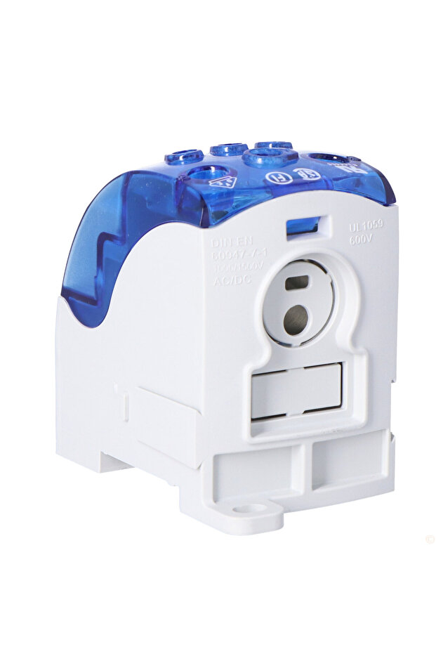 Universal distribution block SUB 400 AlCu 82080 SIMBLOCK blue - 4