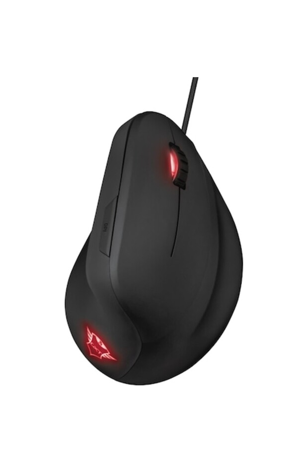 Mouse gaming ergonomic vertical Rexx, Negru - 1