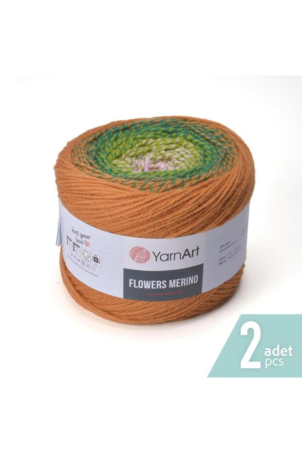 Flowers Merino Knitting Yarn - 565 - Pack of 2