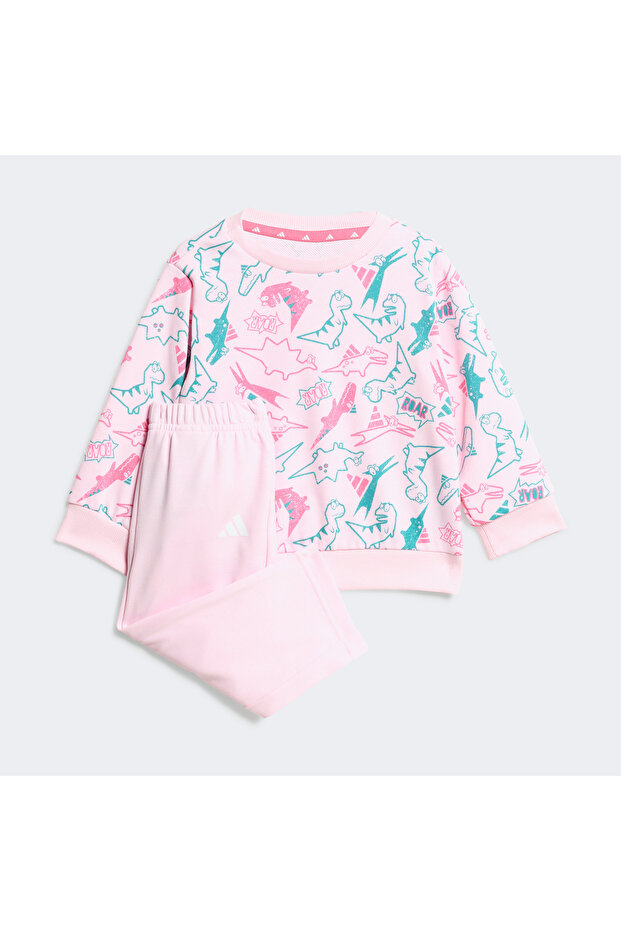 Adiraptor Set Bebek Pembe Eşofman Takımı - 1
