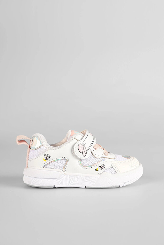 Anatomical Sole Repair Sneaker Shoes (Size 20-25) - White