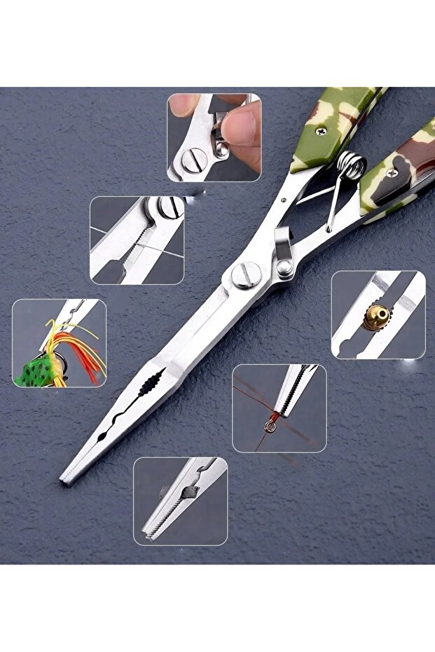 Clește combinat CLEȘTE DE PESCUIT Clește lung Professional E - 3