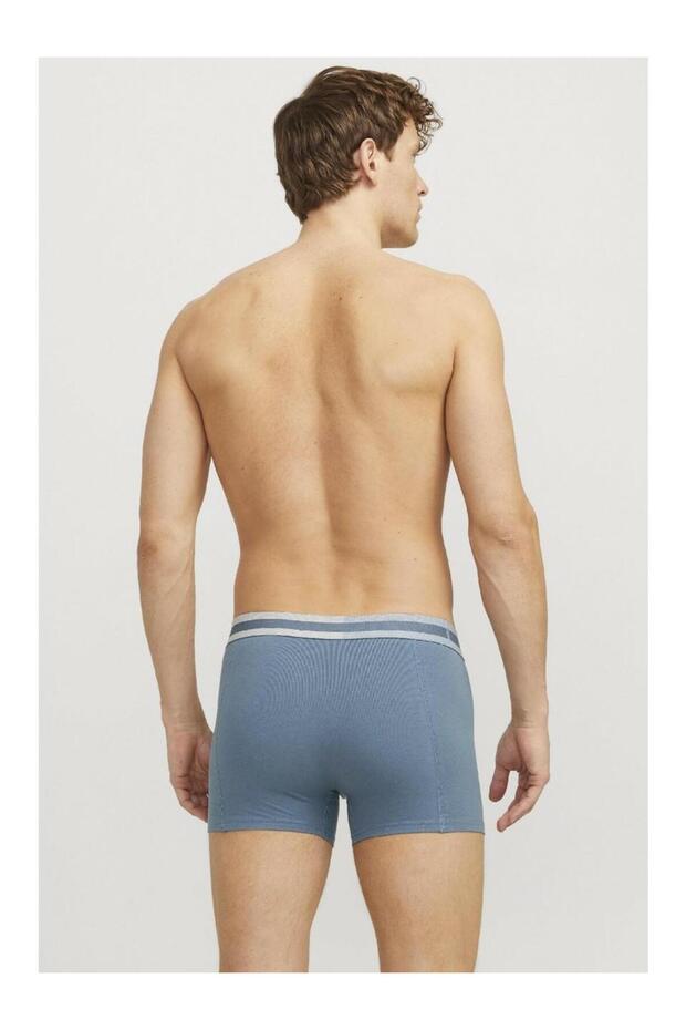 Jack Jones Teve Solıd 3 Lü Paket Erkek Boxer 12268486 - 4