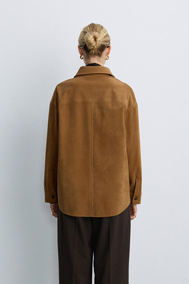 CAMEL SÜET GÖMLEK - 8