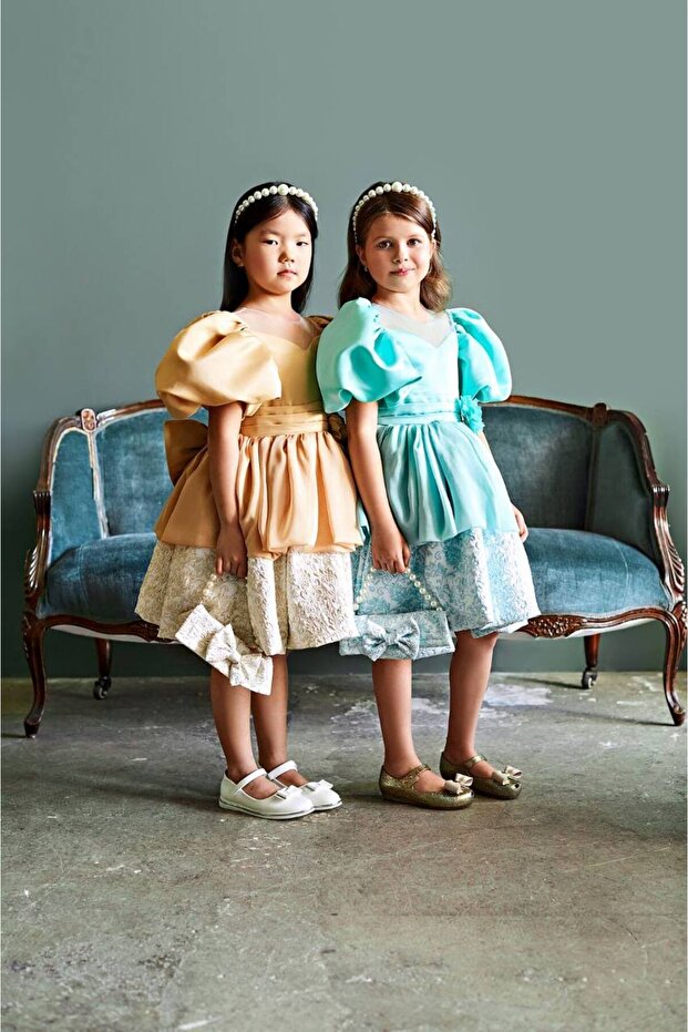 JACQUARD SPECIAL DESIGN CHILDREN'S DRESS