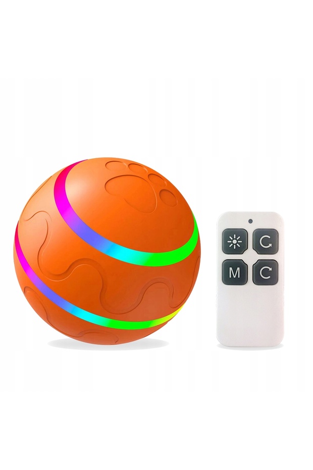 DOG BALL LED USB Remote Control Interactive MOVABLE - 2