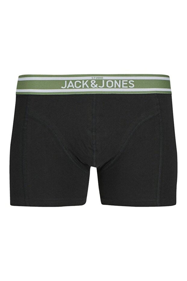Jack Jones Teddy Solıd 3 Lü Paket Erkek Boxer 12272108 - 4