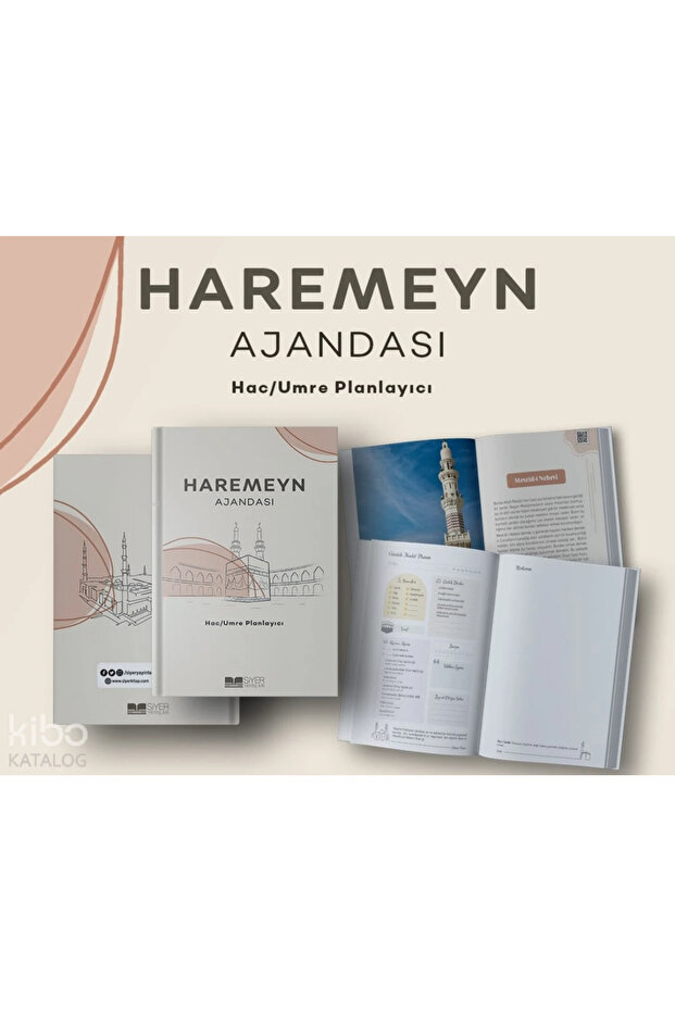 Haremeyn Ajandası Hac/Umre Planlayıcı Karton Kapak (CİLTSİZ) - 1