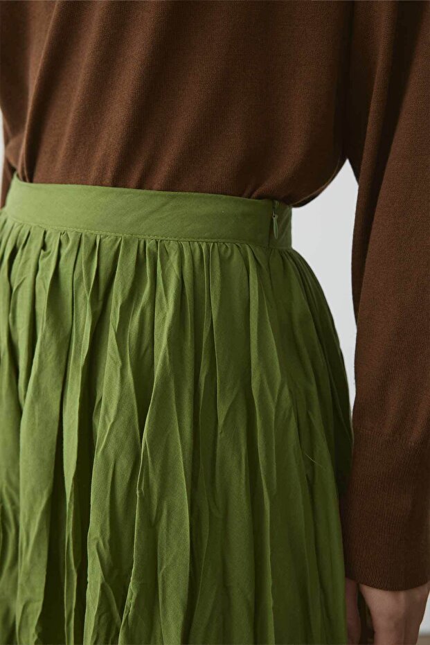 Boho Crash Ada Çayı Etek - 4