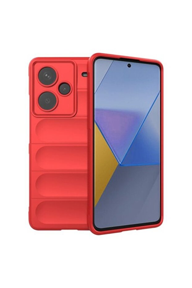 Case for Xiaomi Redmi Note 13 Pro+ 5G, H257, Polyurethane, Red - 1