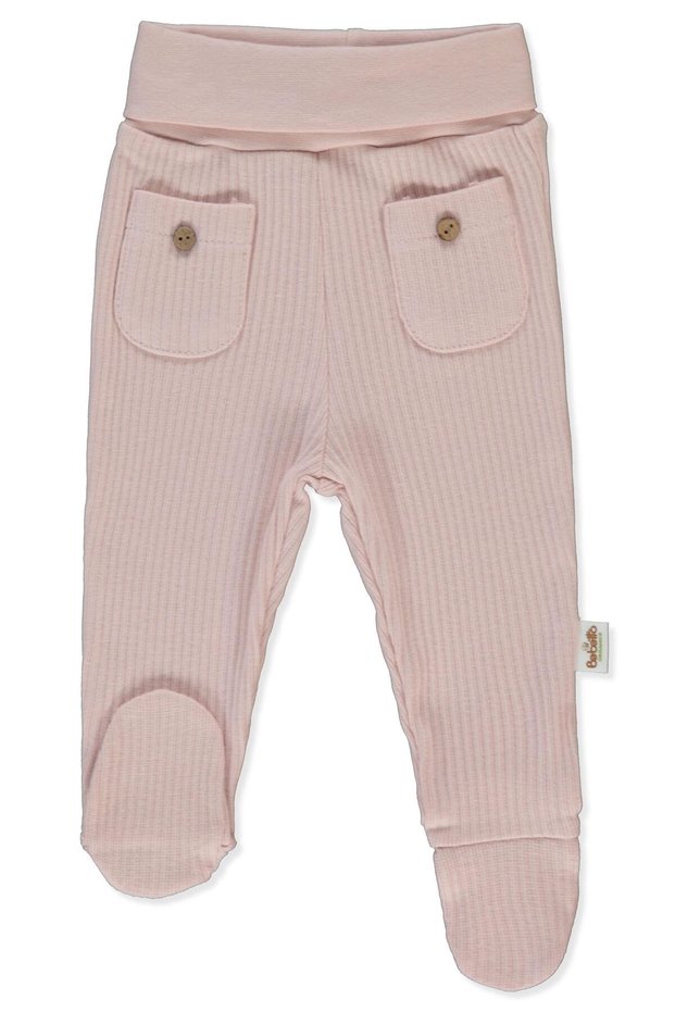 Organic Reported Kaşkorse Pati̇kli̇ Pantolon (Organic Born with Love) Dried Rose