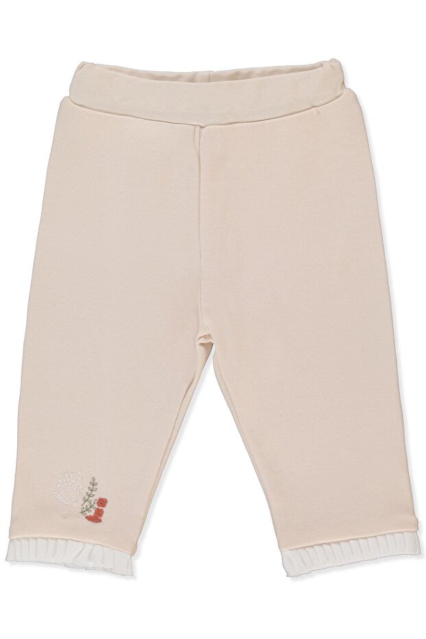 Interlock Pants Without Socks (Tiny Florist) Beige - 1