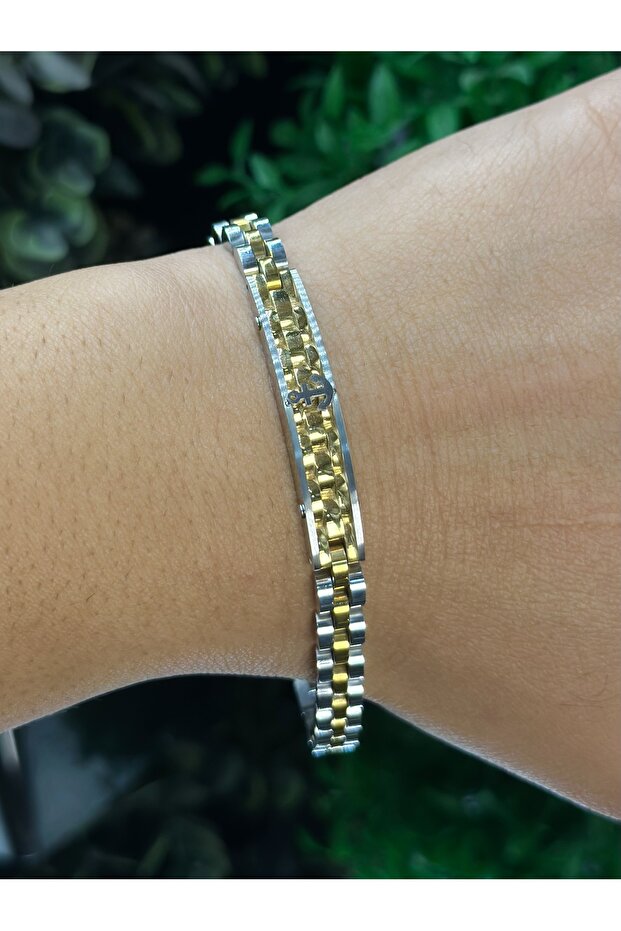 Never Fade Quality! Original Hypoallergenic 316L Stainless Steel Men's Bracelet