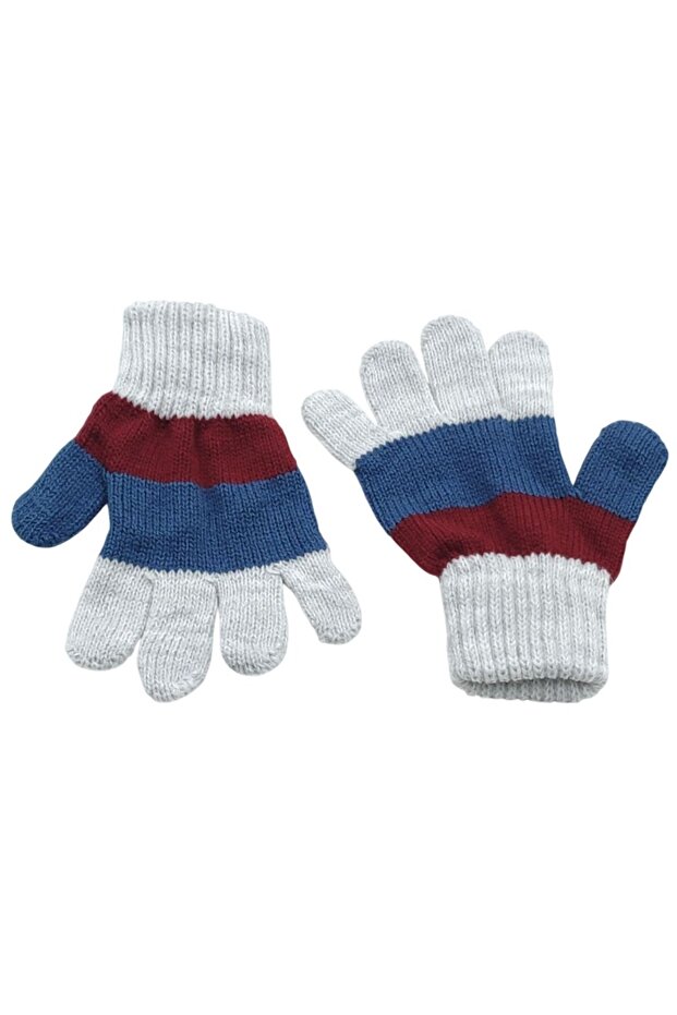 Children's Winter Soft Textured Knit Gloves