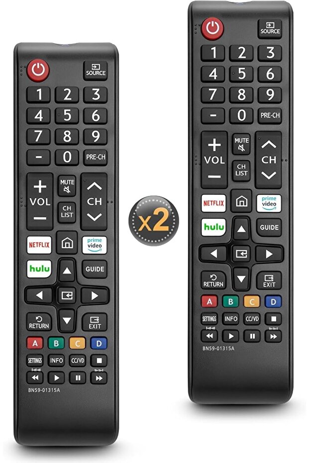 ELTERAZONE (2 Pack) Universal Remote Control for Smart TV