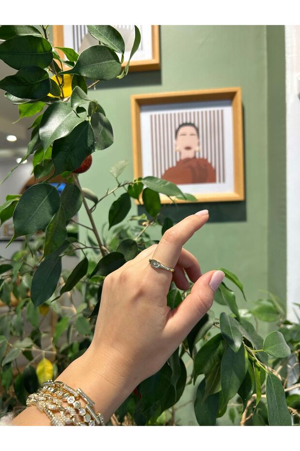 خاتم رفيع مرصع بالنجوم - 3