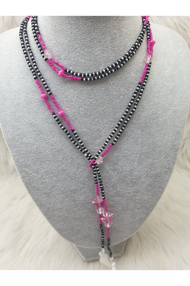 Butterfly Long Necklace/Wrapped Necklace/Winding Necklace/Multifunctional Necklace/Gift