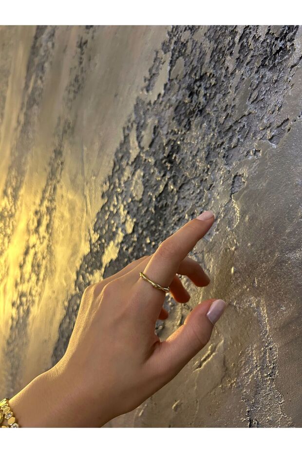 Patterned Thin Ring - 2