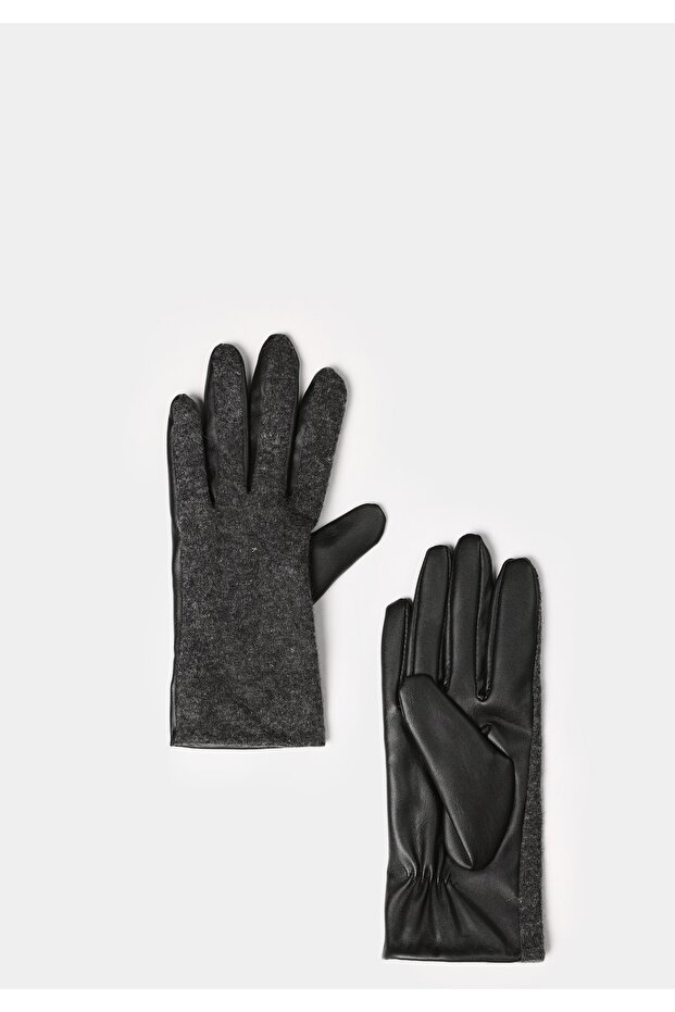 Kadın Siyah Eldiven - 1
