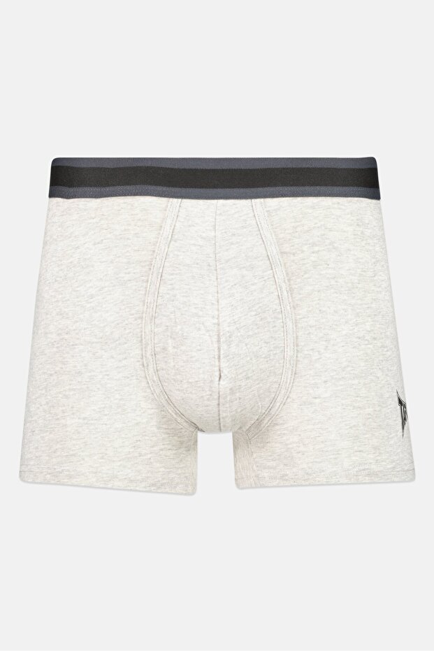 بوكسر رجالي سادة، 3 قطع، متعدد الألوان - 6