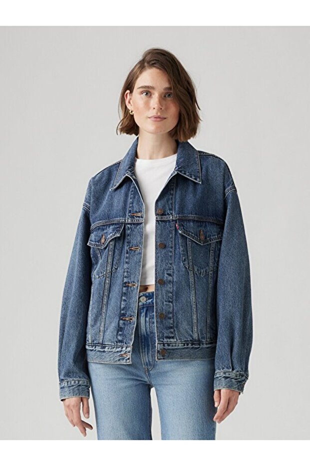 '90s Trucker Ceket - 1