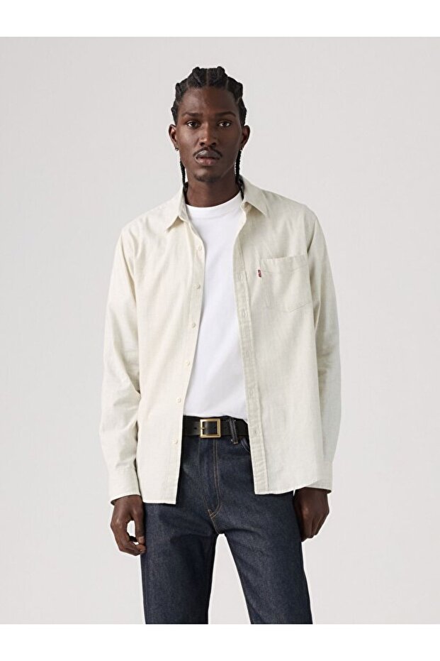 Sunset 1 Pocket Standard Gömlek - 1