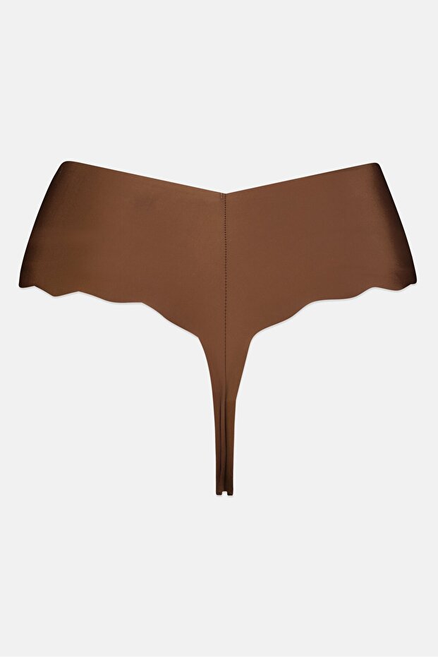 سراويل داخلية نسائية من 3 قطع، متعددة الألوان، بخيوط مقطوعة بالليزر - 7