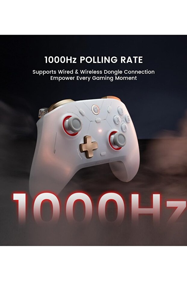 Multi-device wireless controller (Switch/PC/iOS/Android). TMR/Hall Effect technology and 6-axis gyro. - 8