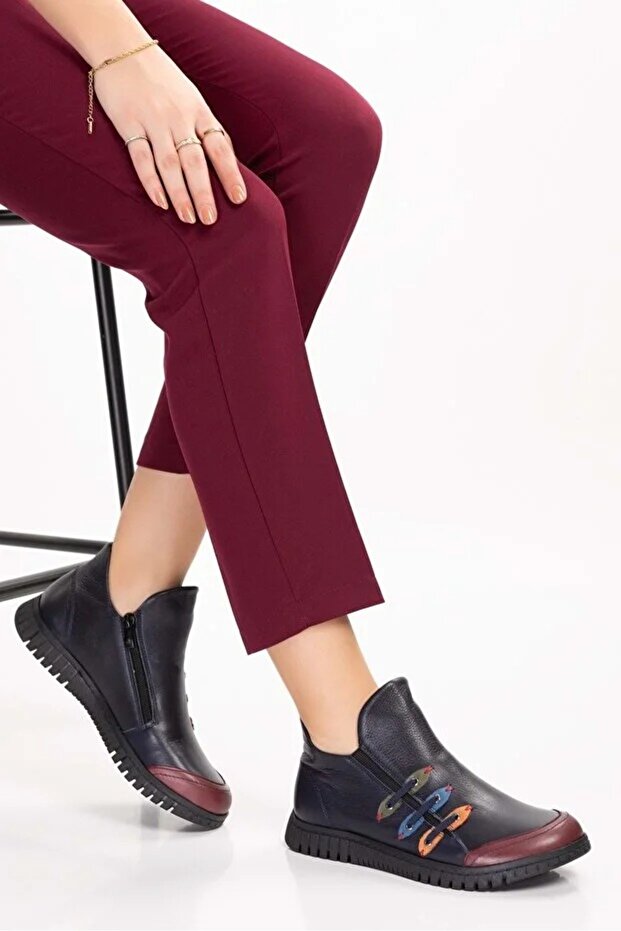 Genuine Leather Comfortable Easy-To-Wear Casual Boots