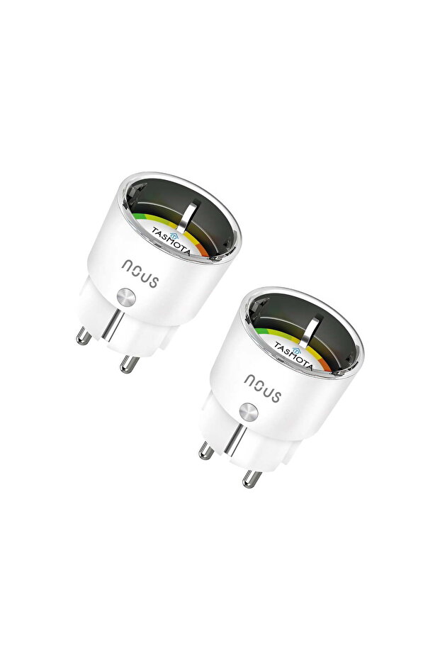 Smart WiFi socket with energy consumption monitoring, Nous, A1T, Tasmota, 2 pcs. - 1