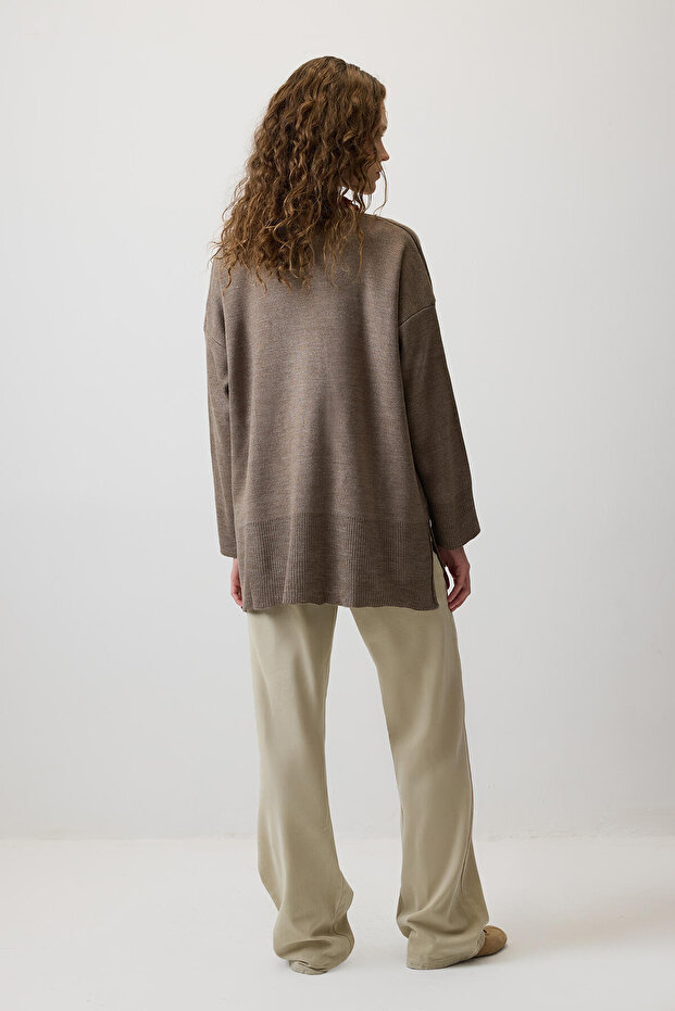 DİK YAKA BASIC TRİKO KAZAK - 6