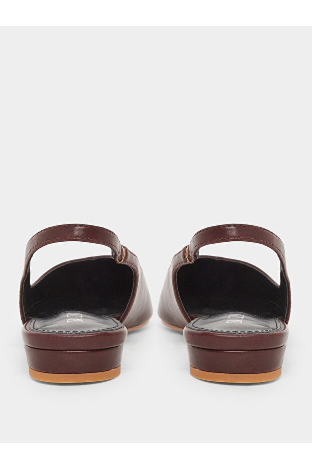 Alka Slingback Flat Mules - 4