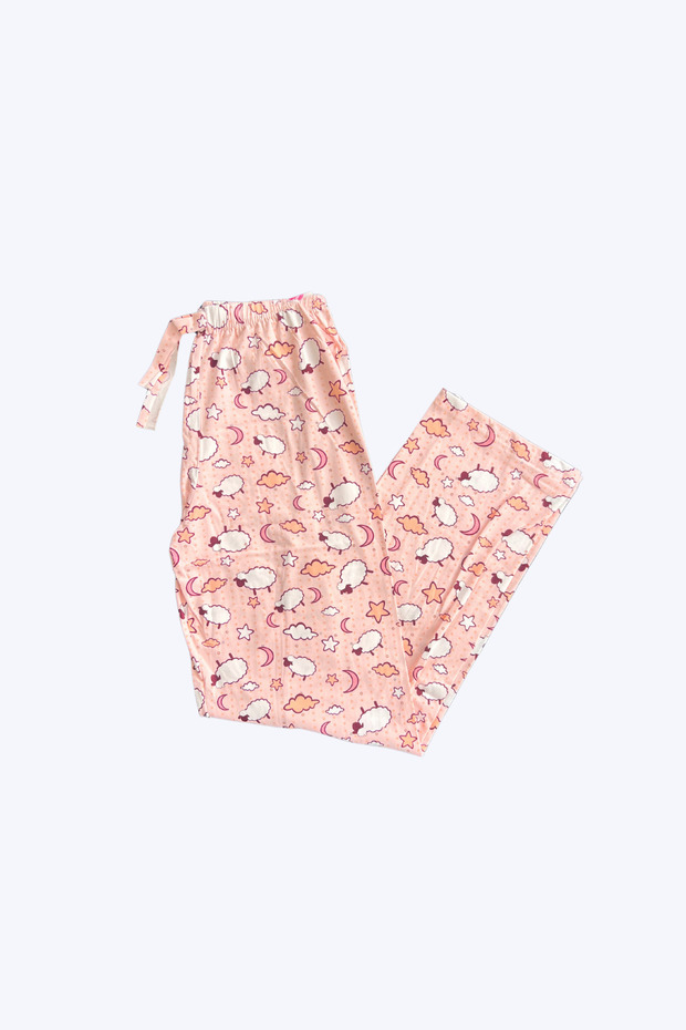 Women's Pajama Bottoms Cotton Kuzucuk Patterned