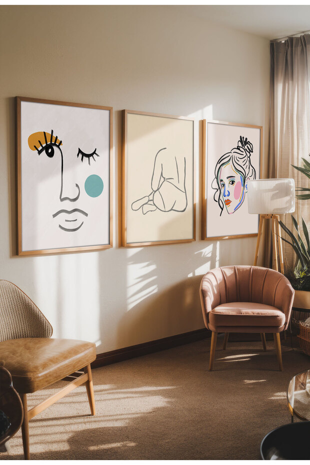 Unframed Boho Style Canvas Poster – Digital Print on Matte Canvas - BOHO 97 - 5