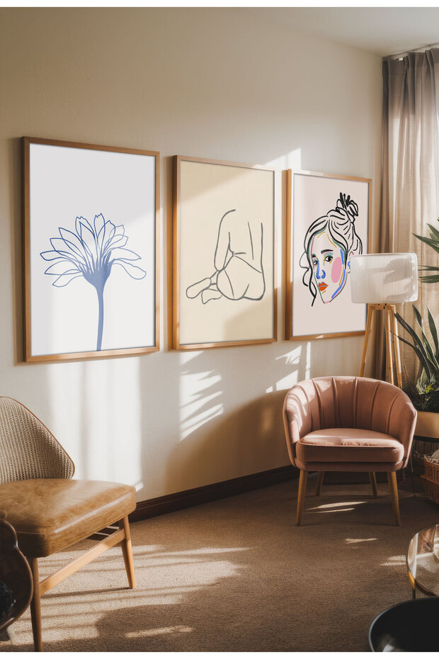 Unframed Boho Style Canvas Poster – Digital Print on Matte Canvas - BOHO 93 - 5