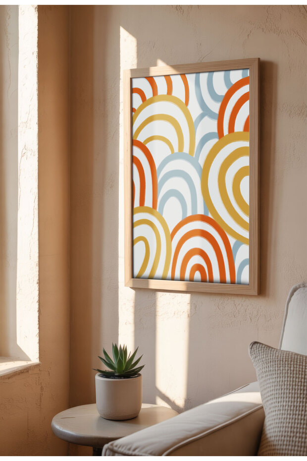 Unframed Boho Style Canvas Poster – Digital Print on Matte Canvas - BOHO 87 - 4