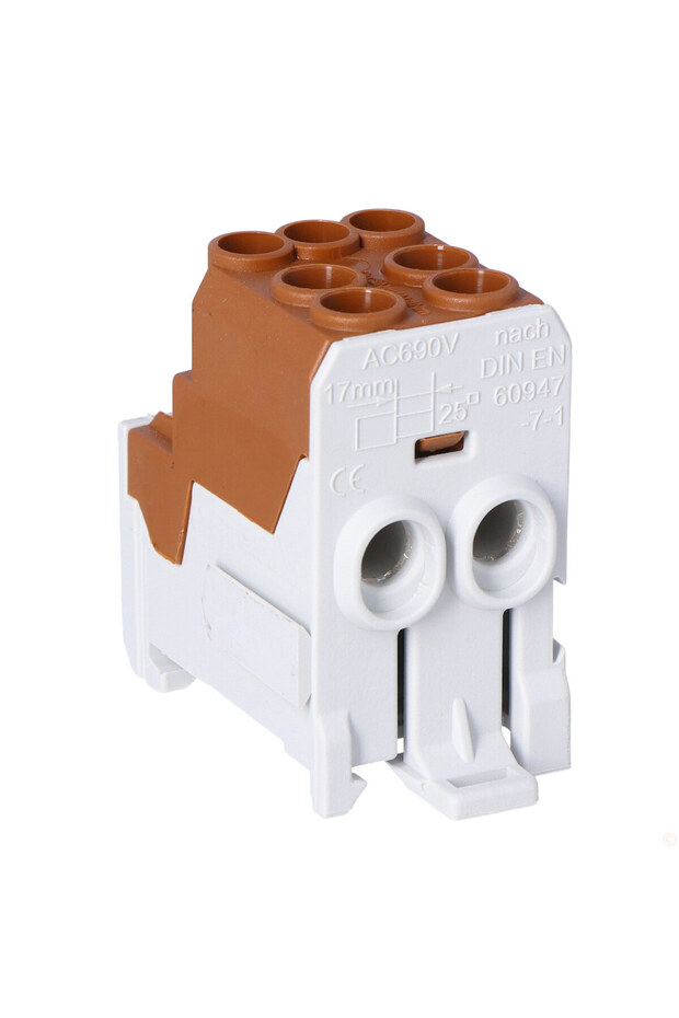 Distribution block SDB 100 AlCu 80010 SIMBLOCK brown - 4