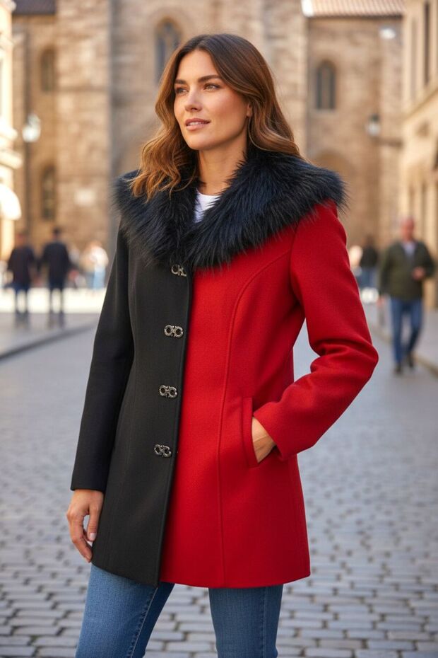 Kaşe Kaban Women's Coat