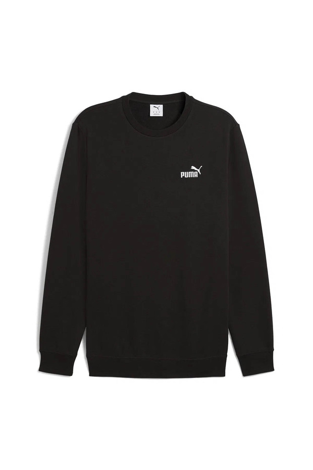 Ess Small No. 1 Logo Siyah Erkek Sweatshirt 682564-01 - 4