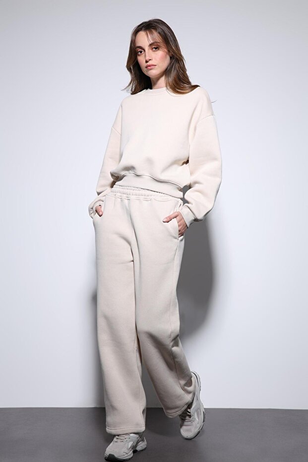 Taş Basic Kadın Sweatshirt - 3