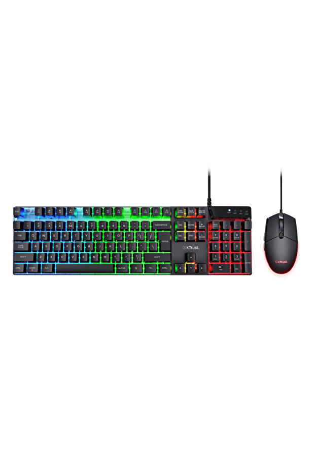 مجموعة GXT 838 Azor - لوحة مفاتيح ميكانيكية وماوس ألعاب، تصميم أمريكي، إضاءة RGB، سلكية - 3