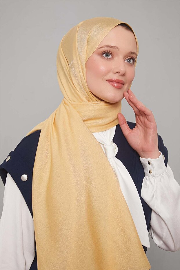 Gold Simli Bodrum Şal - 3