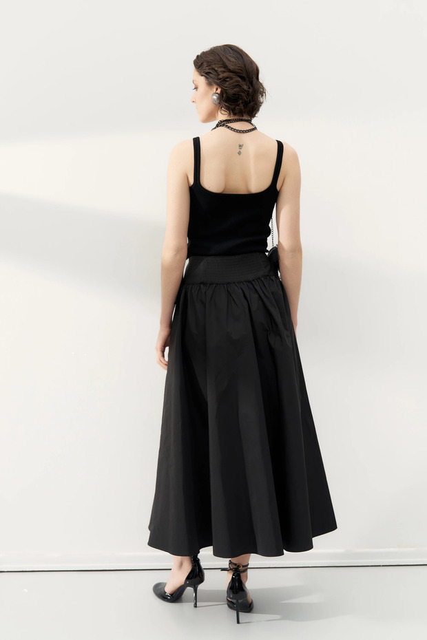 Tafta Etek - Siyah - 5