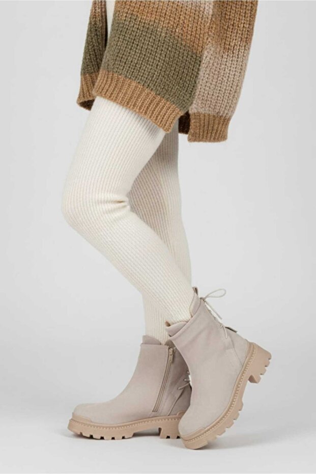 Kadın Deri Postal Bot 25100003K - 1